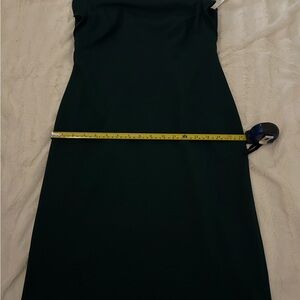 Calvin Klein Elegant Dark Green Dress